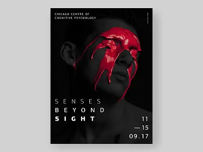 POSTERxDAY_042 art human minimalism movement noise poster poster a day posterxday sight type typography