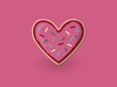 Heart shape valentine cookie biscuit cookie heart love valentine yummy