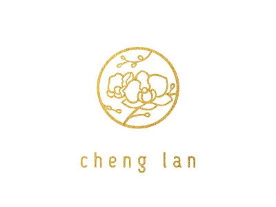 Orchid brand logo chinese east logo orchid