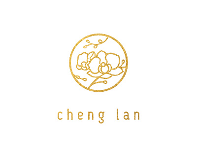 Orchid brand logo chinese east logo orchid
