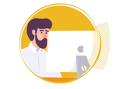 Technical support - illustration character illustration pattern simple support vector