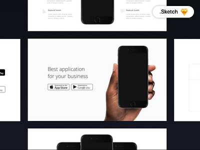 Free sketch file free ios mobile app sketch file templates ui webdesign