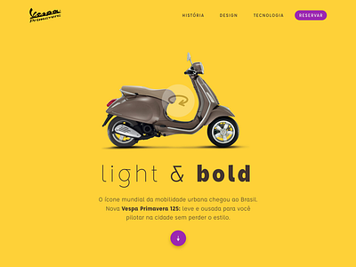 Vespa Primavera Landing Page landing page motorcycle vespa vespa spring