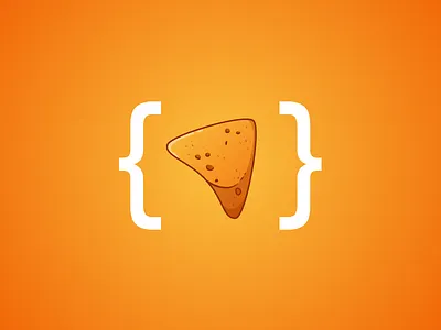 Nacho Chip Icon cheese nacho chips food fullsnack icon junk nacho snack snacks
