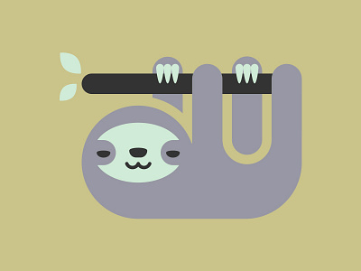 STONED SLOTH // apparel beltramo bltr character sloth stoned