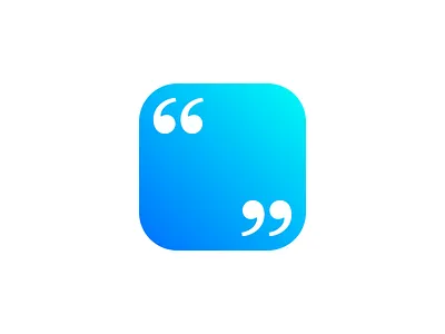 Quotes app app gradient graphic ios kepler quotes typography