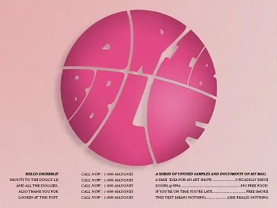 What's Poppin' Dribbble! design direction graphic design illustrator photoshop