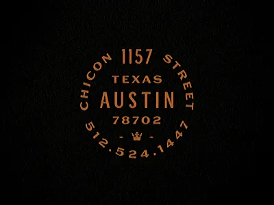 TC Contact Lockup austin lockup tattoo texas triple crown type