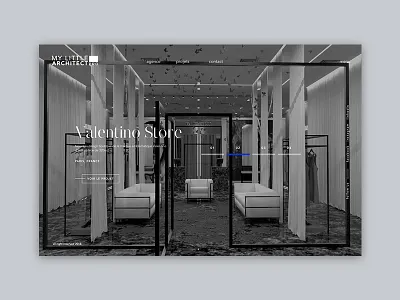 Website / My Little Architect luxury ui ux webdesign website