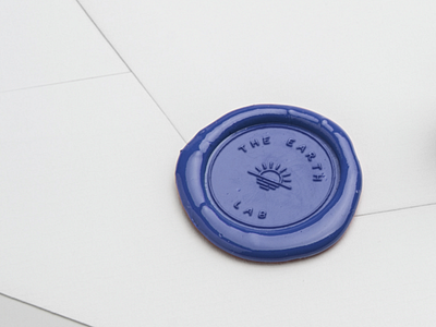 The Earth Lab wax seal envelope wax seal