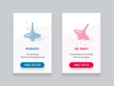 DailyUI #011 - Flash Message 011 challange dailyui flash message whirligig