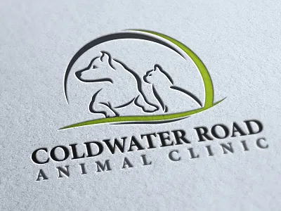 Coldwater Road Logo animal animal clinic.cat dog pet