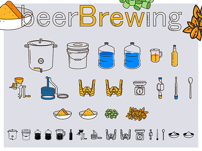 Beer brewing beer beer brewing cerveja cerveja artesanal icons ícone