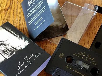 Lost Trail Cassette Layout ambient cassette drone norelco packaging tape