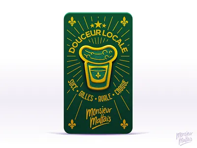 Douceur Locale Enamel Pin douceur locale enamel pin pin