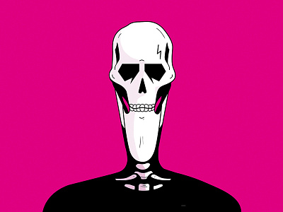 SKULL color man skull