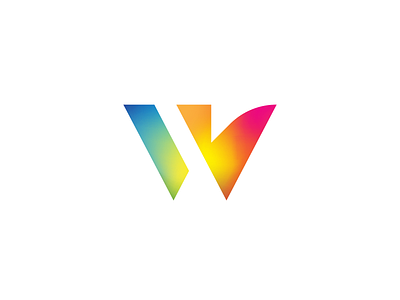 Unused Proposal - W eagle gradients initial logo speech bubble w