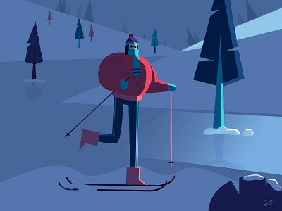 Let's go to ski girl mountain ski snow winter