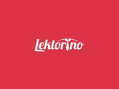 Lektorino logo brand ci education learning logo online course