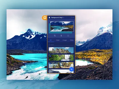 Interface to replace wallpapers on the site design photos wallpapers website