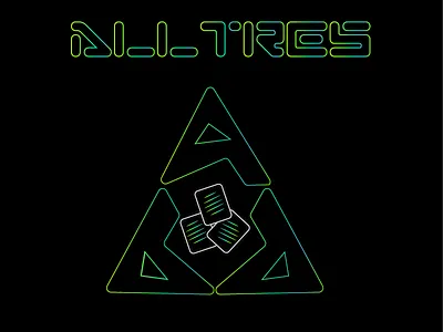 Alltres Logo design icon logo mobile web