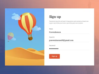 # Daily UI 001 - Sign up form graphic login sign up signup ui uiux