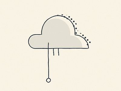 Cloud cloud illustration lines shadow