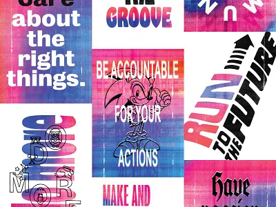 Grover Values Posters grover poster print type