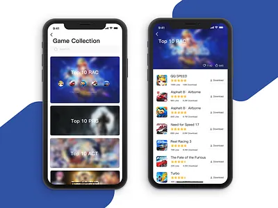 Game app app game ui