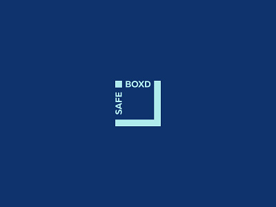 Safeboxd box brand branding idea logo monograph safe sketch symbol