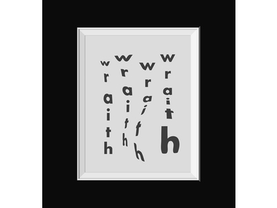 Poster Series fatihkovac frame gradient poster random series