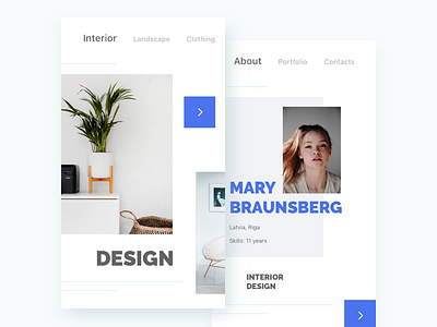 Design & designers app ios mobile profile ui ux