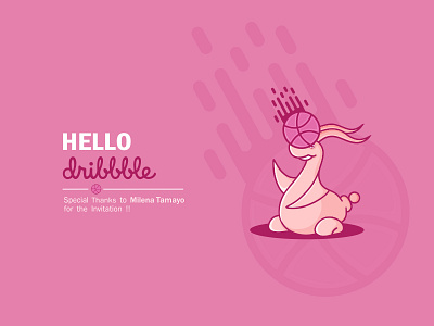 First Shot debuts dribbble firstshot invitation thankyou