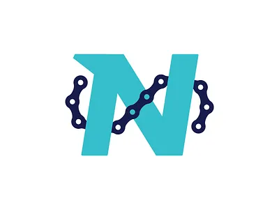 Nickel's Bike Shop Secondary bike chain logo