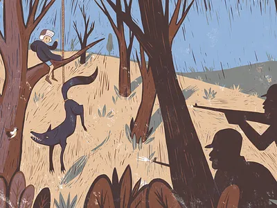 Peter & the Wolf illustrarion