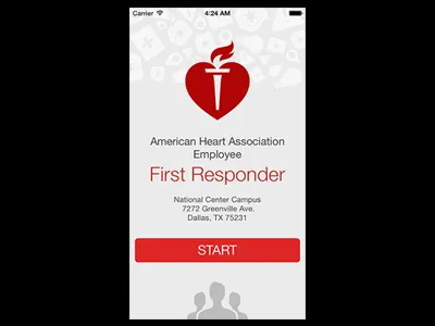 Design of First Responder App app design graphics sketch app