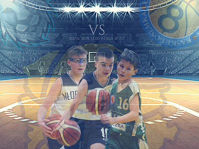 Top U12 Game basketball design gdansk graphic kids poster school sport youth