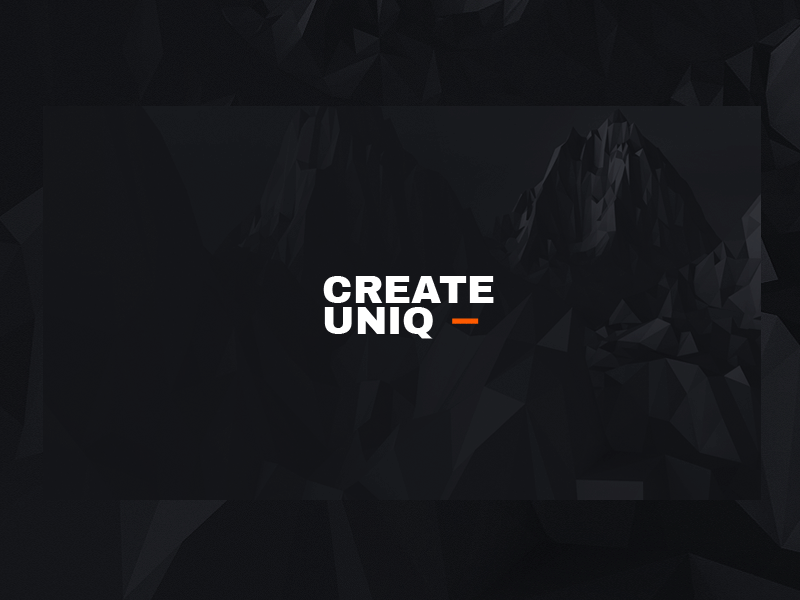 CREATE UNIQ agency agency website creative digital agency kristaps reinfelds latvia riga website