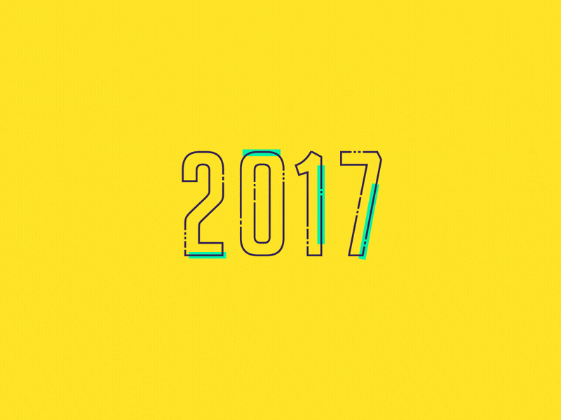 2018 2018 animation gif new numbers year