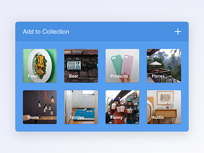 Add to collection 099 category collection dailyui images instagram pinterest