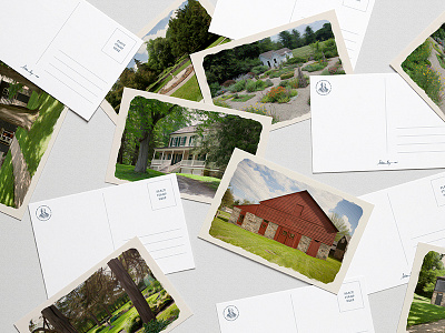 Postcard Set barn brand branding design event homestead illustration john jay katonah logo new york notecard oil paintings oils painting postcard poster stationery upstate new york