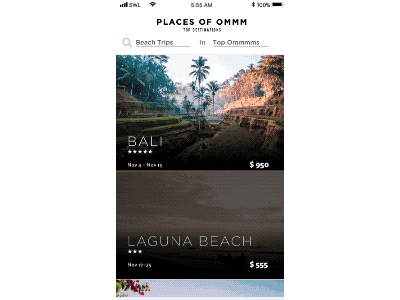 OmmmSpace - 2nd Try bali mobile om principle ui ux yoga