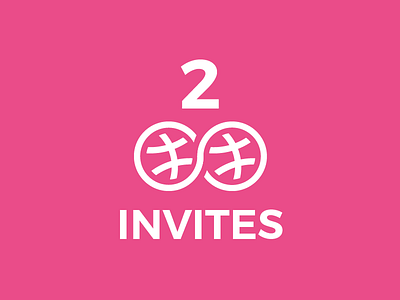 2 Invites 2 draft dribbble invitations invite invites join prospects two