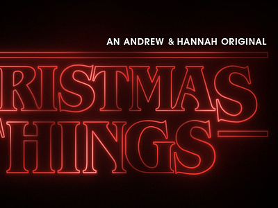 Christmas Things 80s benguiat christmas stranger things