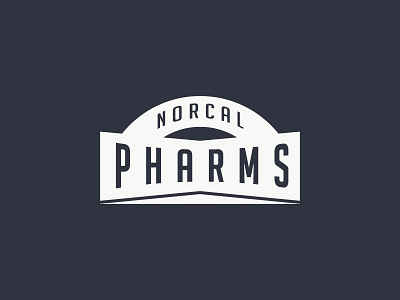 NorCal Pharms farm farming logo norcal retro vintage