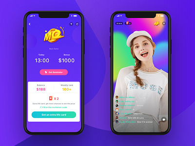 Million Quiz iphone x million quiz ui