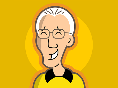 Charles Schulz caricature charles schulz charlie brown comic strip illustration illustrator peanuts portrait snoopy vector