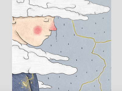 Make Art From Your Heart art cloudy emotion heart illustration rain thunder winter