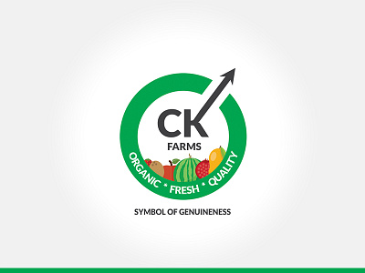 Logo Design - CK Farms branding export farm logo design nature