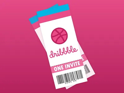 2 Invites dribbble invite invites two